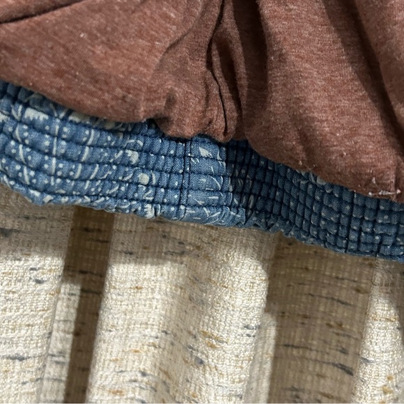 Anthropologie Pilcro and the Letterpress Chambray Blue Puffer Vest - Picture 12 of 13